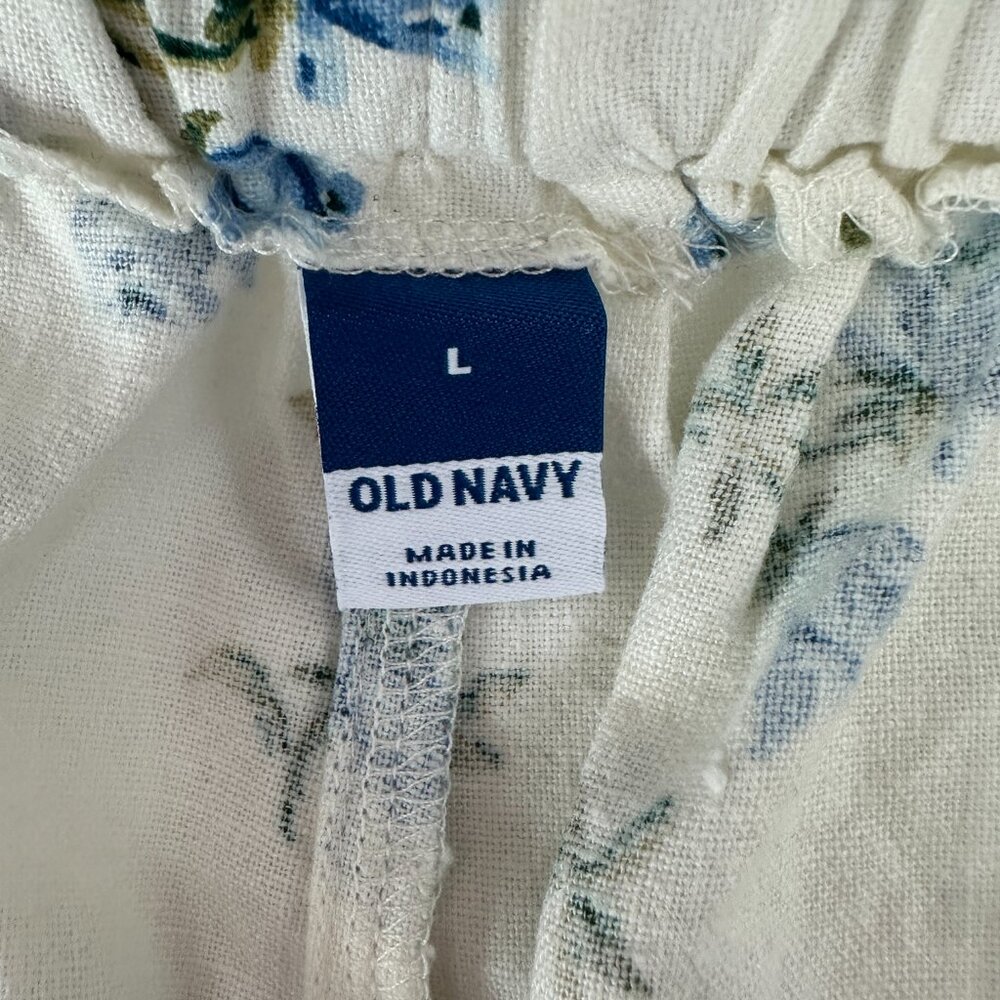 NEW Old Navy Linen Wrap Pull on Women's size L Skort - Picture 2 of 4